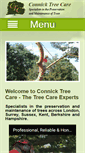 Mobile Screenshot of connicktreecare.co.uk